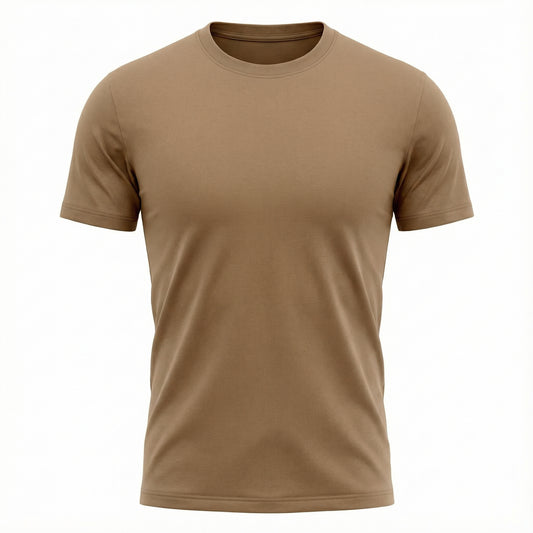 Camiseta Masculina Slim em Viscolycra Premium - Modelo Bernard - Dom Conrado