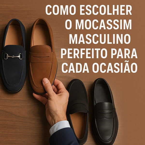 Como Escolher o Mocassim Masculino Perfeito para Cada Ocasião