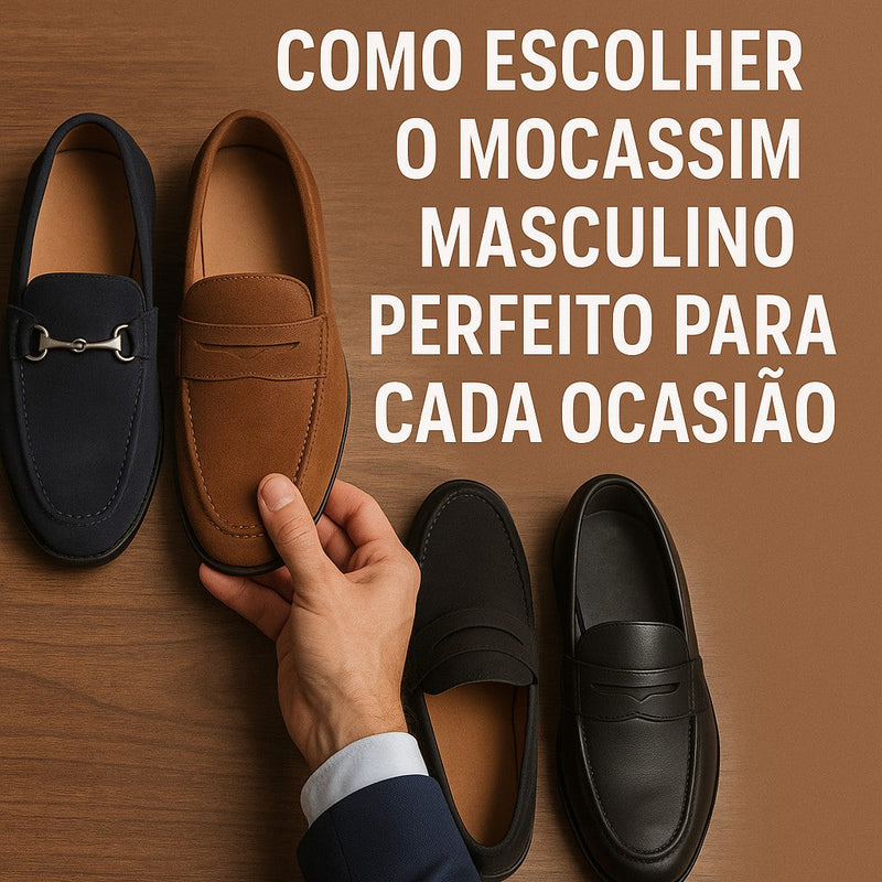 Como Escolher o Mocassim Masculino Perfeito para Cada Ocasião