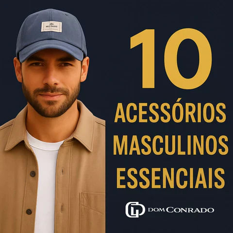10 Acessórios Masculinos Essenciais para Estilo e Praticidade em 2025
