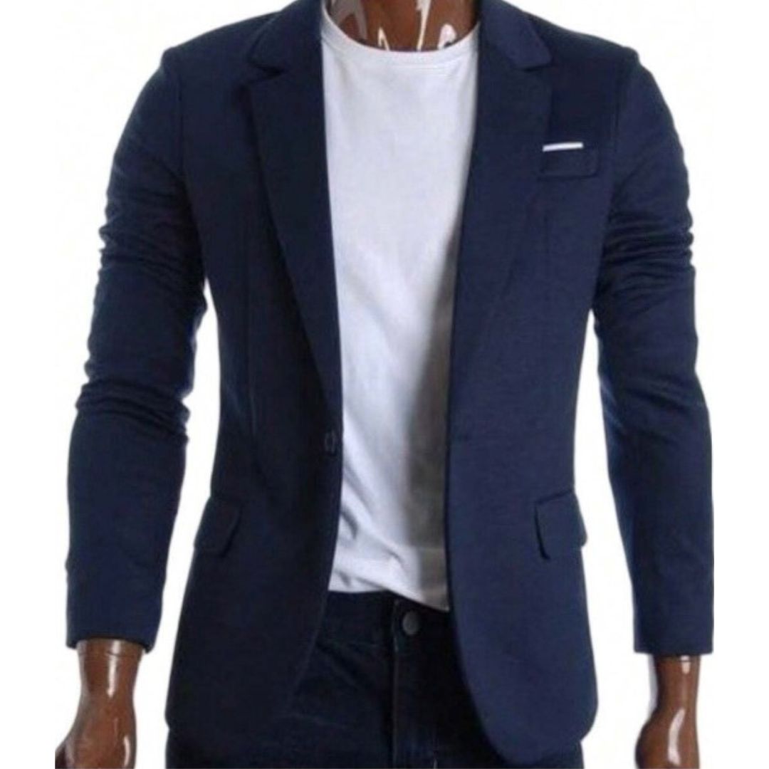 Blazer Slim Masculino Executivo de Luxo 2 Botões Corte Italiano