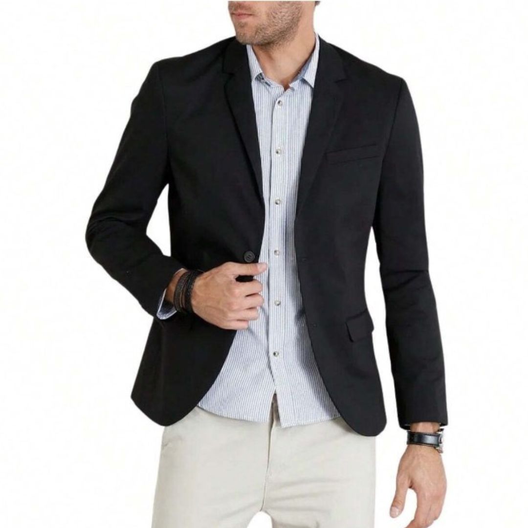 Blazer Slim Masculino Executivo 2 Botões