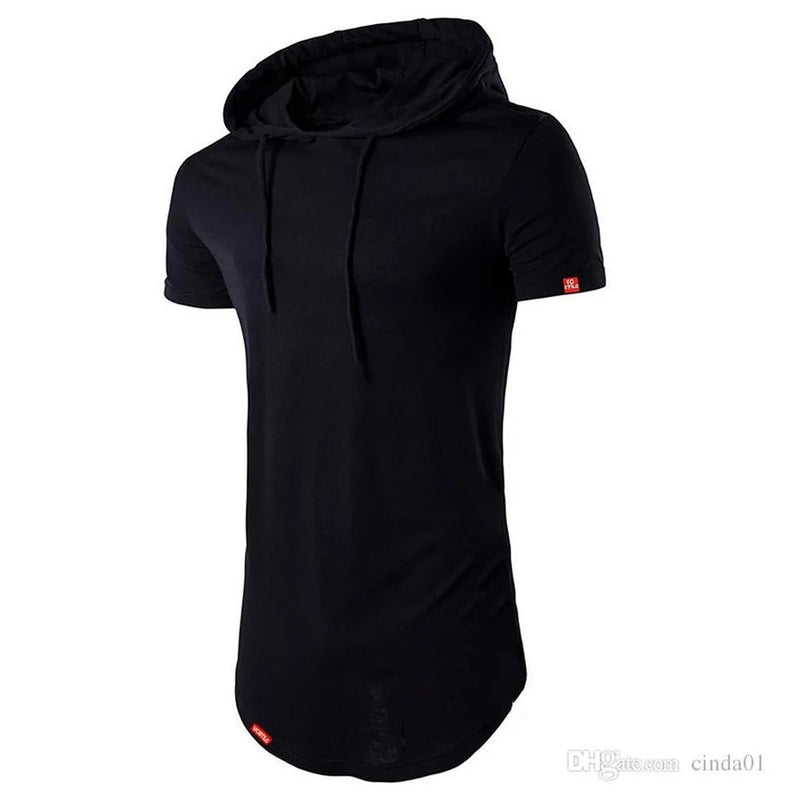 Camisa Longline Oversized Com Capuz Swag Básica - Dom Conrado