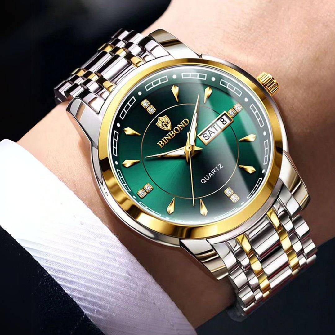 Relógio Masculino Premium Diamond - BinBond