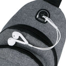 Bolsa Mochila De Peito Transversal Masculina - Bernard | Dom Conrado