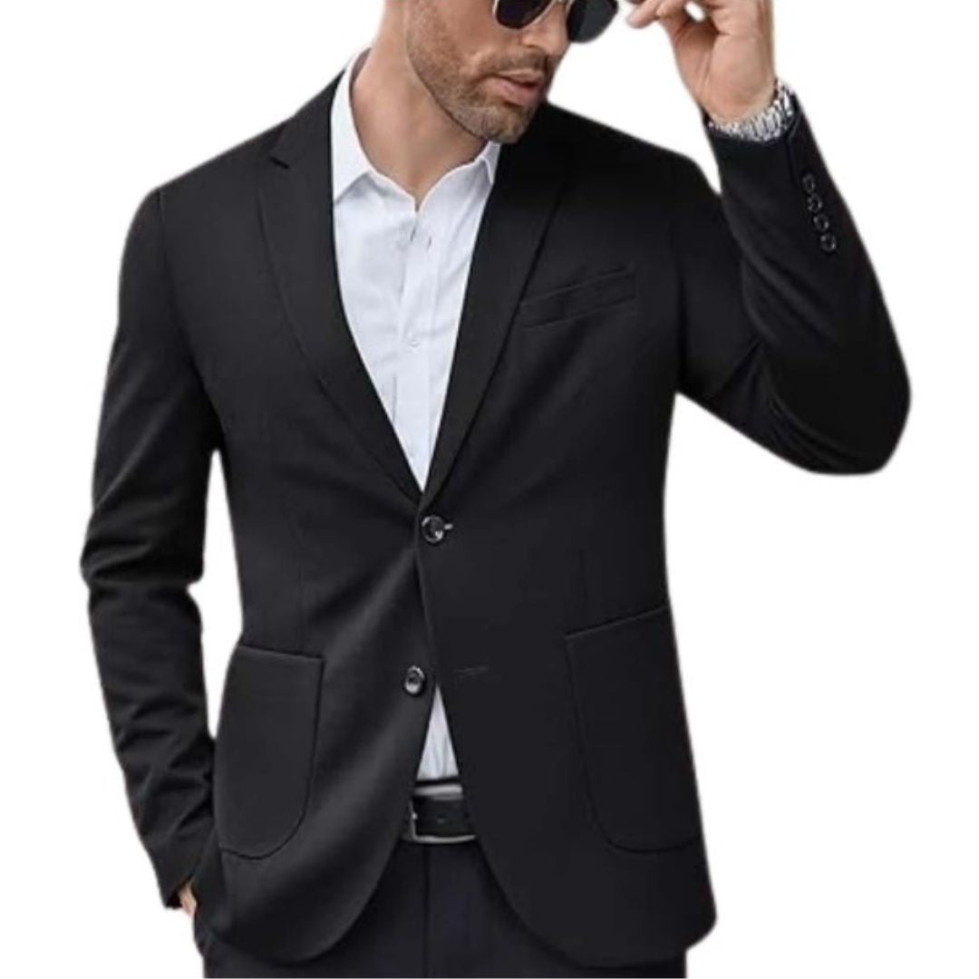 Blazer Slim Masculino Executivo de Luxo 2 Botões Corte Italiano