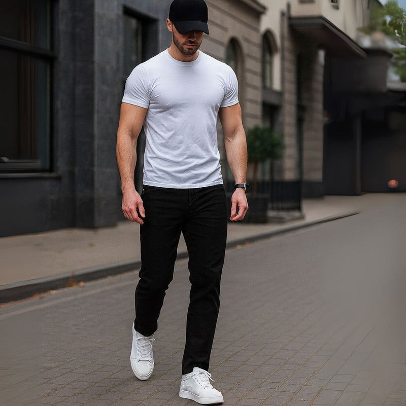 Kit com 3 Calças Jeans Masculina Skinny com Lycra - Lion | Premium, Conforto e Estilo