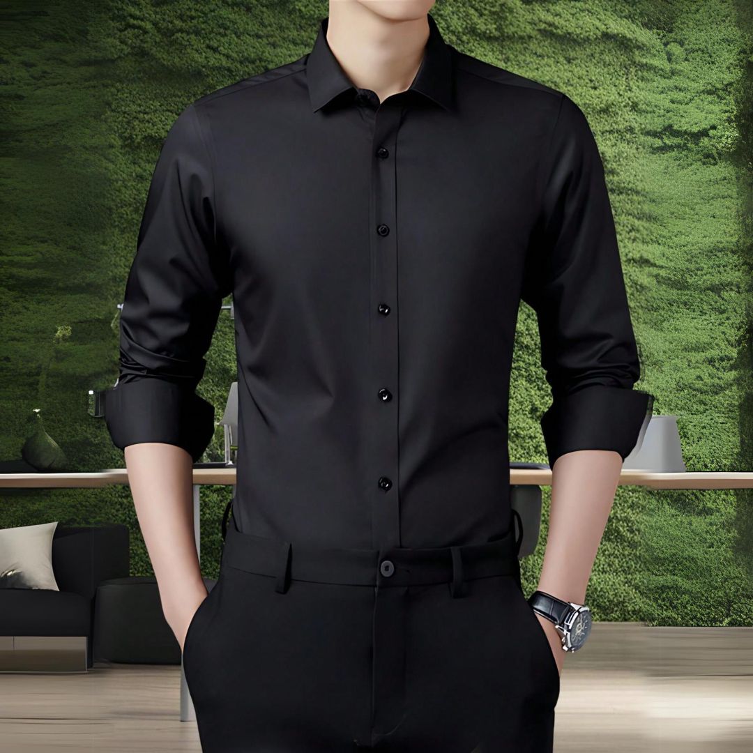 Camisa Social Executiva Masculina Deluxe