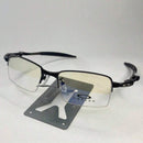 Armação de Óculos Masculina Metal Quadrada Okl Men - Dom Conrado