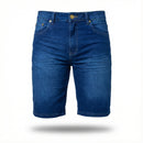 Bermuda Jeans Masculina Turim - Elastano com Lavagem Escura - Dom Conrado