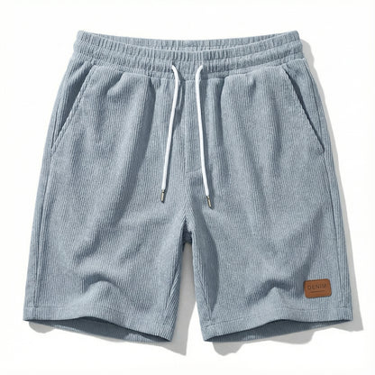 Bermuda Masculina em Veludo Cotelê Leve - Modelo Archie - Dom Conrado