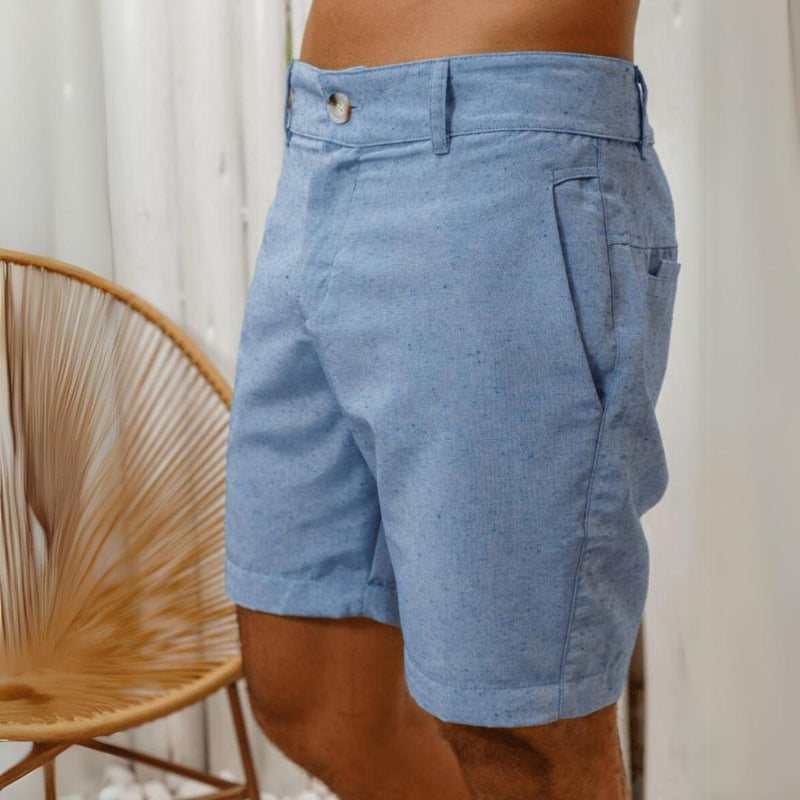 Bermuda Shorts Masculino Alfaiataria Linho - Dom Conrado