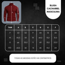 Blusa Cacharrel Masculina Gola Alta Canelada - Helsink - Dom Conrado