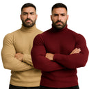 Blusa Cacharrel Masculina Gola Alta Canelada - Helsink - Dom Conrado