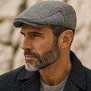 Boina Italiana Masculina em Chevron Clássico - Modelo Hendrick - Dom Conrado