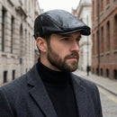 Boina Italiana Masculina em Couro Sintético - Modelo Cruise - Dom Conrado