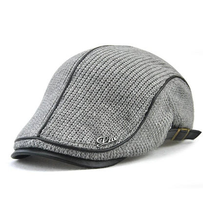Boina Italiana Masculina em Tricô Misto - Modelo Bright - Dom Conrado