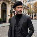 Boina Masculina Gatsby Estilo Militar – Shelder | Elegância Europeia em Lã