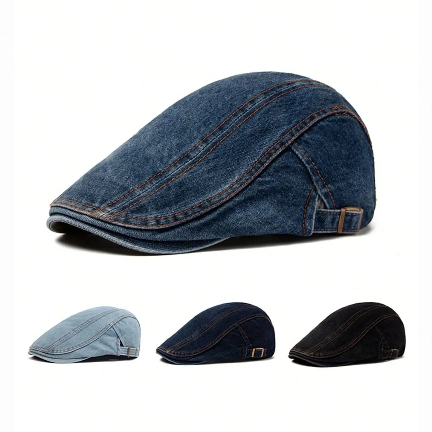 Boina Masculina Jeans Maximus | Estilo e Conforto - Dom Conrado