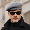 Boina Masculina Gatsby Estilo Militar – Shelder | Elegância Europeia em Lã