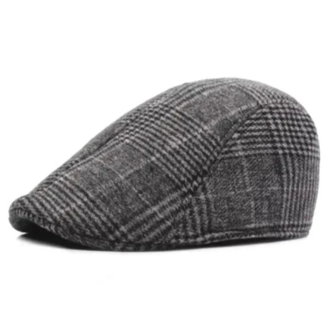 Boina Xadrez Masculina Italiana New Gate Chevron  | Dom Conrado