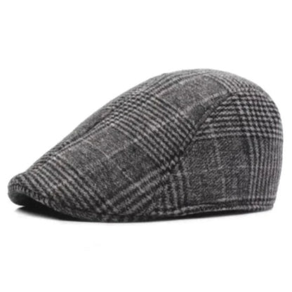 Boina Xadrez Masculina Italiana New Gate Chevron  | Dom Conrado
