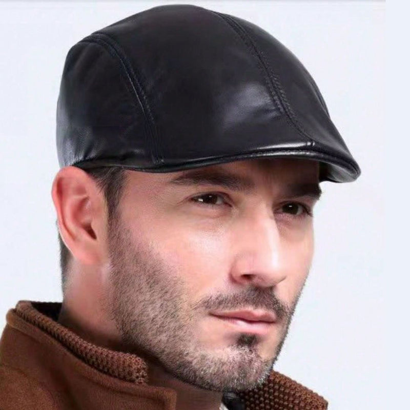 Boina Americana Masculina em Couro Legítimo – Estilo Classico e Durabilidade | Dom Conrado