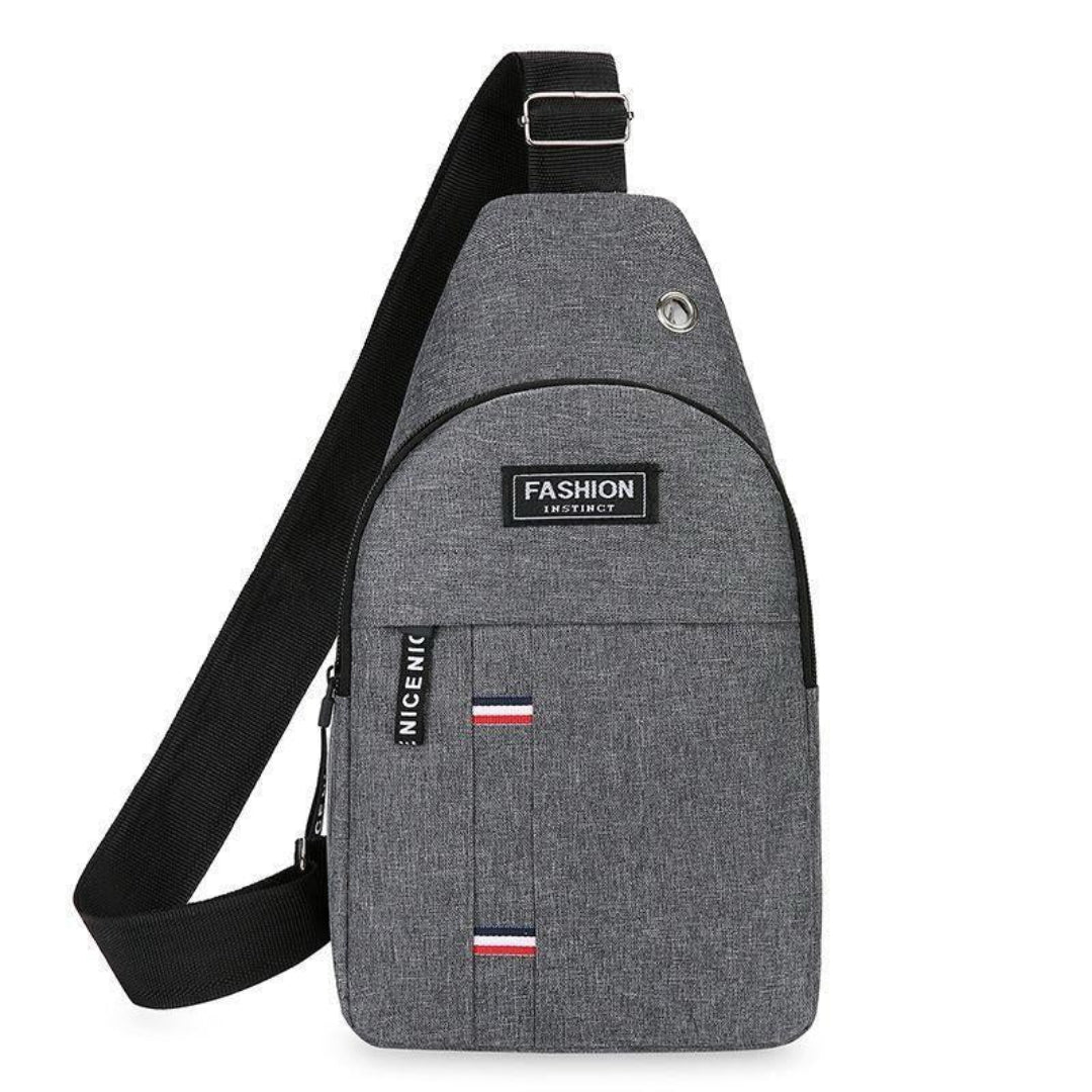 Bolsa Mochila De Peito Transversal Masculina - Bernard - Dom Conrado
