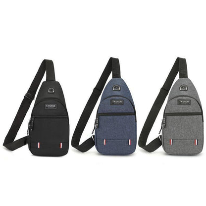 Bolsa Mochila De Peito Transversal Masculina - Bernard - Dom Conrado