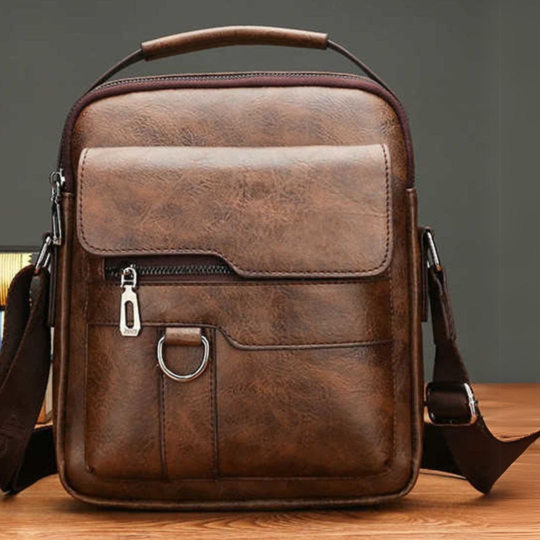 Bolsa Masculina de Ombro Transversal Crossbody - Hernán - Dom Conrado