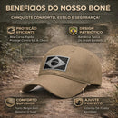 Boné Masculino Bandeira do Brasil - Enel