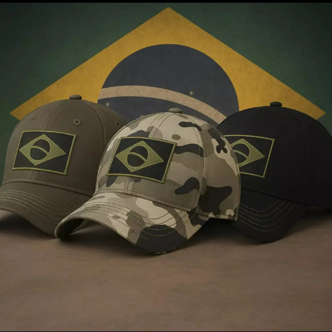 Boné Masculino Bandeira do Brasil - Enel