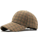 Boné Masculino Texturizado Xadrez Akainu – Estilo Vintage Casual com Proteção UV