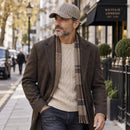 Boné Masculino Texturizado Xadrez Akainu – Estilo Vintage Casual com Proteção UV