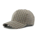 Boné Masculino Texturizado Xadrez Akainu – Estilo Vintage Casual com Proteção UV