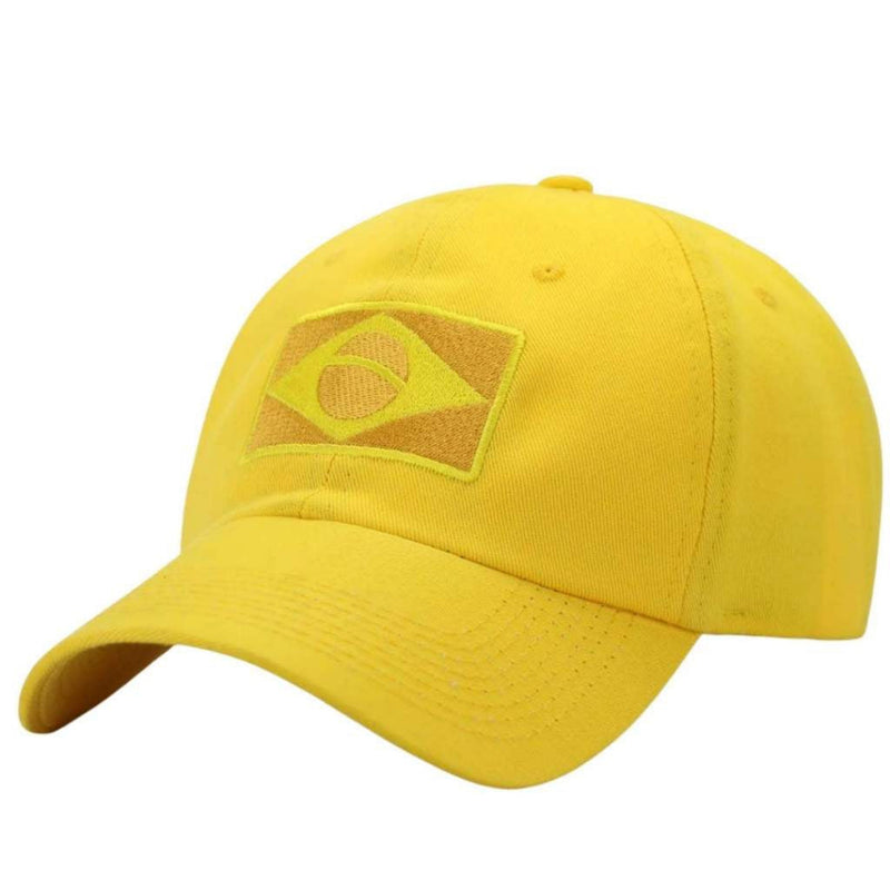 Bone Masculino Militar Bandeira do Brasil - FAB Dom Conrado