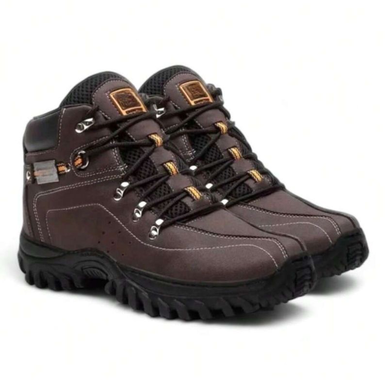 Bota Coturno Masculino Couro Sintético - Power Adventure