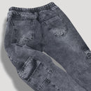 Calça Cargo Masculina Denim Jeans Cinza - FreeStyle - Dom Conrado
