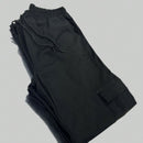 Calça Cargo Masculina Denim e Sarja com Bolsos Preta - Baruel - Dom Conrado