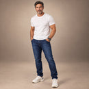 Calça Masculina Jeans Slim Azul com Lycra Elastano Premium - Shelder | Dom Conrado