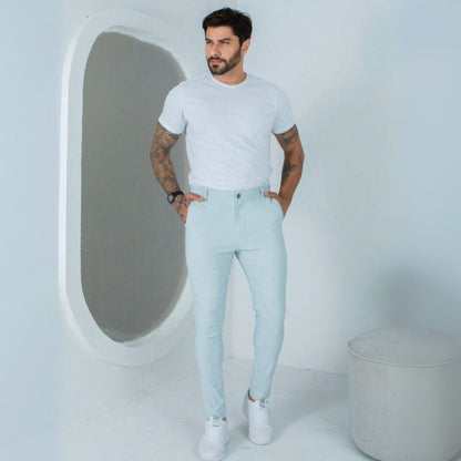 Calça Alfaiataria Bengaline Masculina Skinny - Hank