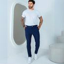 Calça Alfaiataria Bengaline Masculina Skinny - Hank | Tecido Premium | Dom Conrado