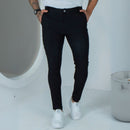 Calça Alfaiataria Bengaline Masculina Skinny - Hank | Tecido Premium | Dom Conrado