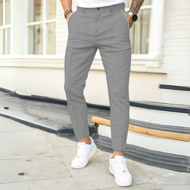 Calca Masculina Slim Fit - Estilo Old Money - Dom Conrado