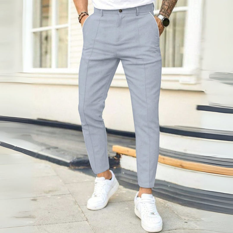 Calca Masculina Slim Fit - Estilo Old Money - Dom Conrado