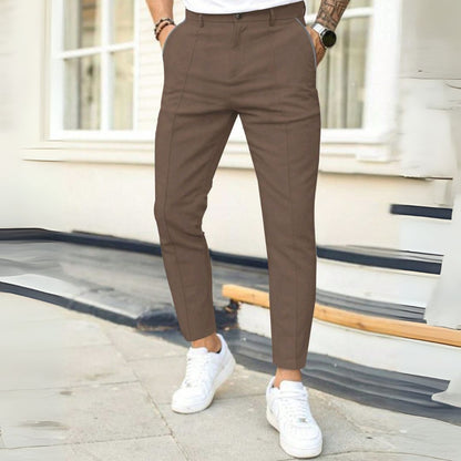 Calca Masculina Slim Fit - Estilo Old Money - Dom Conrado