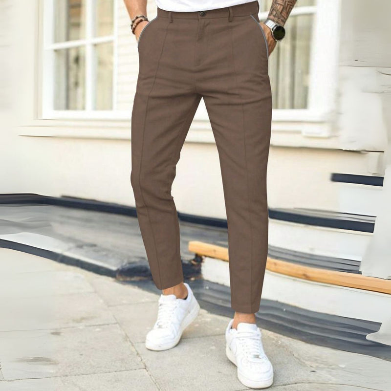Calca Masculina Slim Fit - Estilo Old Money - Dom Conrado