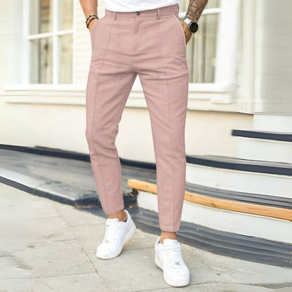 Calca Masculina Slim Fit - Estilo Old Money - Dom Conrado