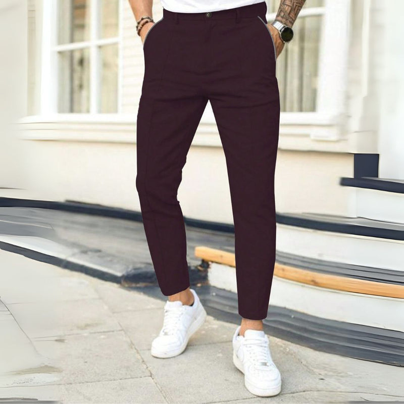 Calca Masculina Slim Fit - Estilo Old Money - Dom Conrado
