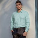 Camisa Social Masculina Manga Comprida Slim Fit com Elastano - Zoro- Dom Conrado